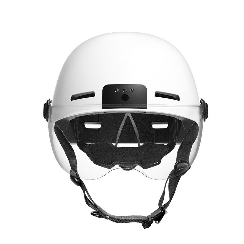 Tensión de carga y corriente 5V-2A Seguridad Smart 1080P HD Casco de bicicleta con cámara
