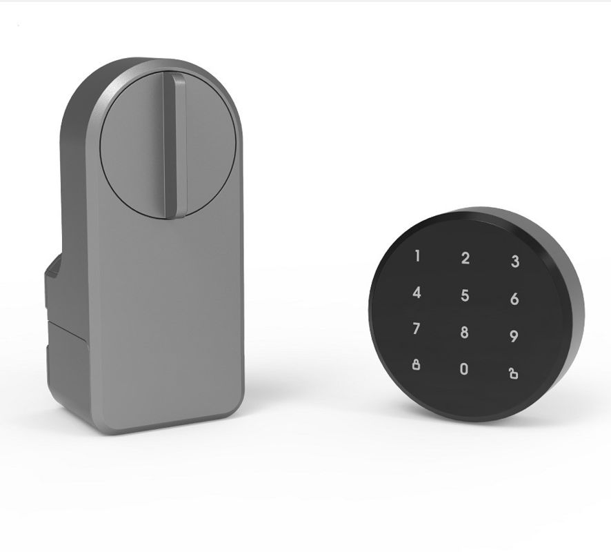 tech Household Tuya App Wifi teclado inalámbrico inteligente de dientes azules Cerradura de puerta para conveniente