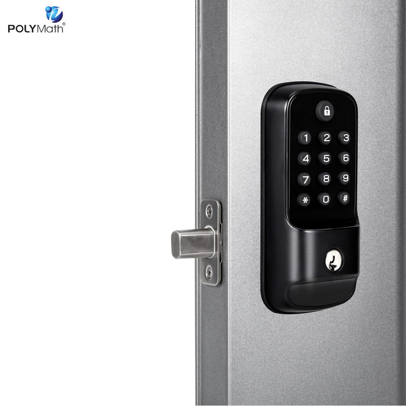 Aleación de aluminio de huella digital moderna de EE.UU. Control de la aplicación de teléfono puerta de seguridad cerradura de puerta inteligente