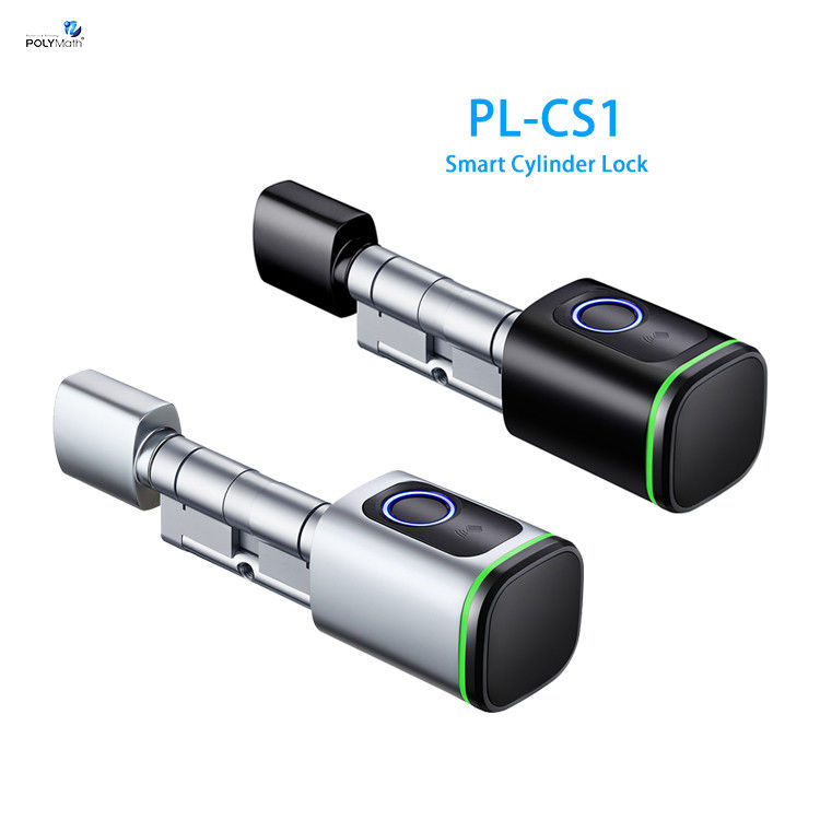 Cerradura inteligente Tuya para puertas de acero inoxidable de 35-45 mm