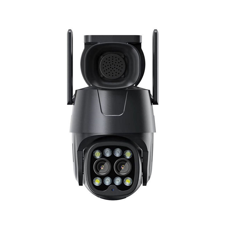 2.8 Cámara IP PTZ de doble lente de 8 mm con detección humana y capacidad de audio de zoom híbrido