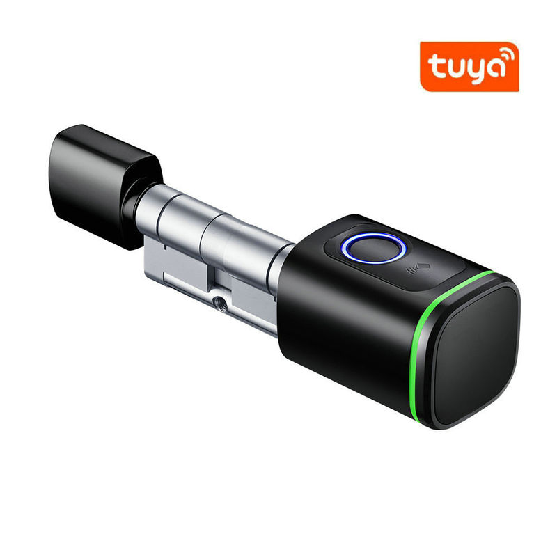 Fuente de alimentación de tipo C Cerradura digital para el hogar inteligente para una fácil instalación DIY en puertas de madera
