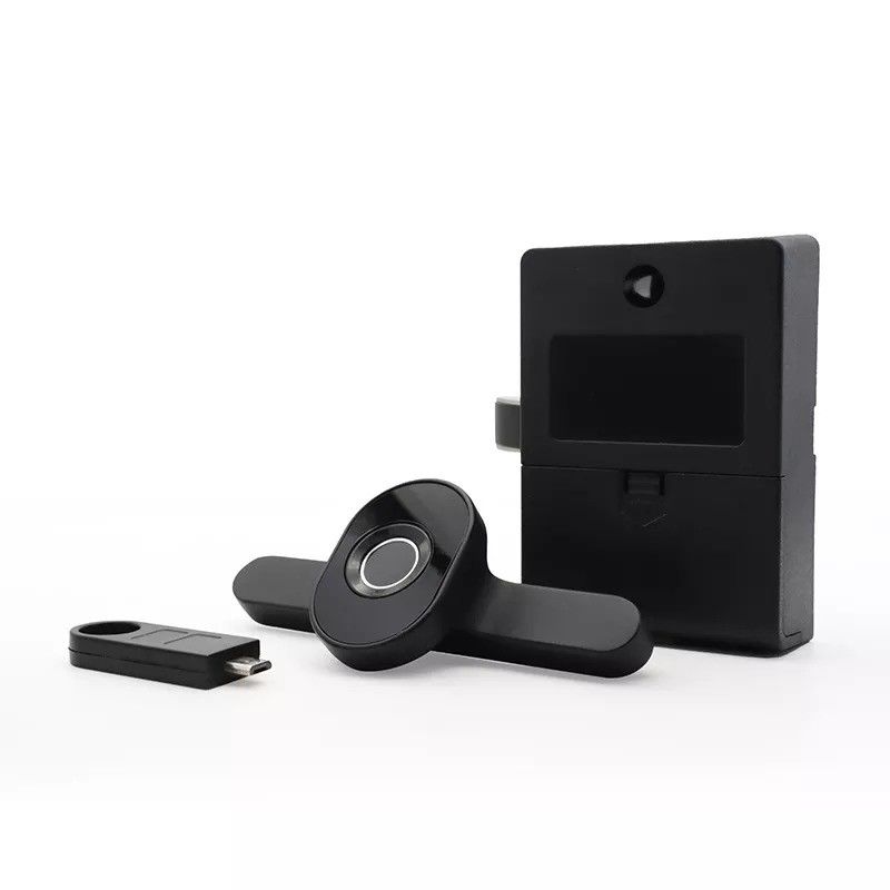 Conveniente cerradura del armario de archivos biométricos con opciones de almacenamiento de datos de tarjetas de memoria