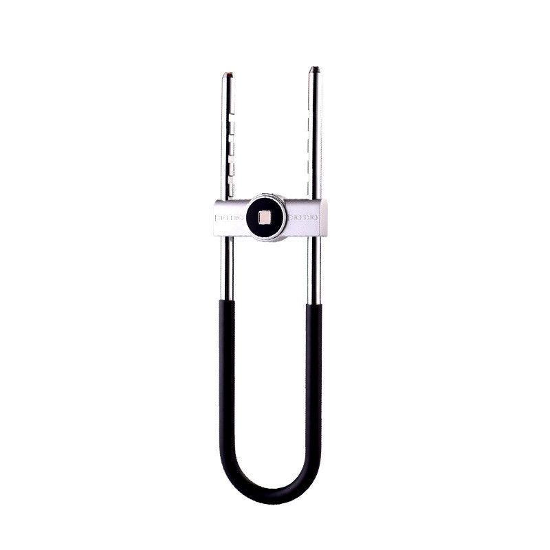Cerradura de puertas de vidrio inteligente con micro USB y material de aleación de zinc