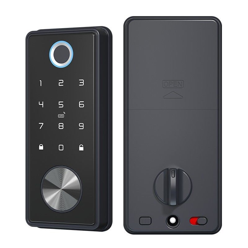 Polymath TT App cilindro cerradura inteligente de la puerta delantera para la puerta de madera código APP método de desbloqueo de huellas dactilares